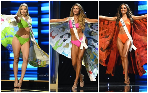  20 thí sinh trình diễn bikini đẹp nhất bán kết Miss Universe